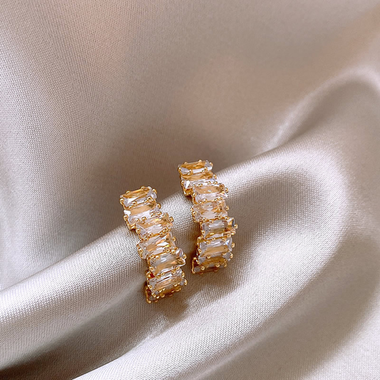 CELESTIA | Gold Brilliant Earrings