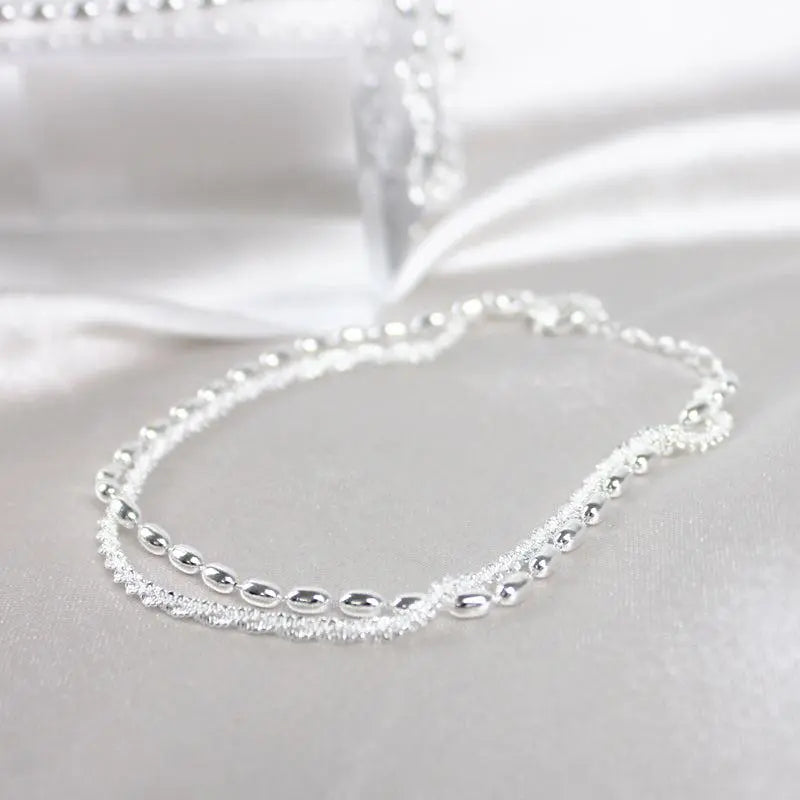 ANCIENT | Silver Zirconia Bracelet