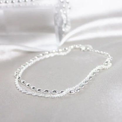 ANCIENT | Silver Zirconia Bracelet