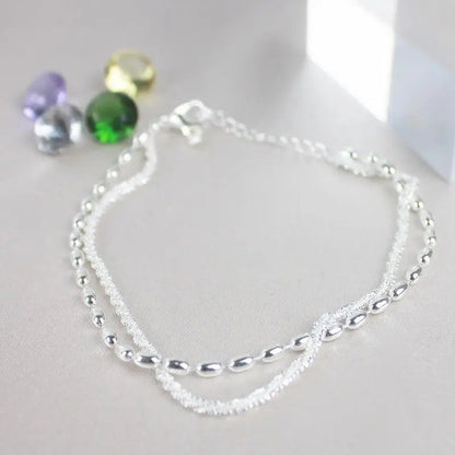 ANCIENT | Silver Zirconia Bracelet