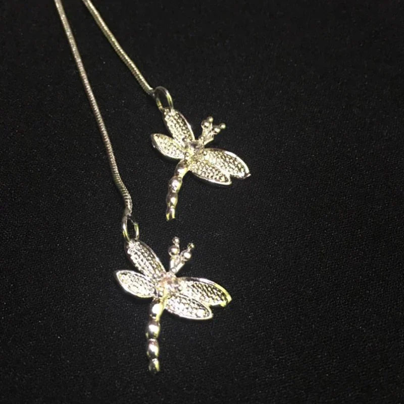 DRAGONFLY | Silver Sterling Necklace
