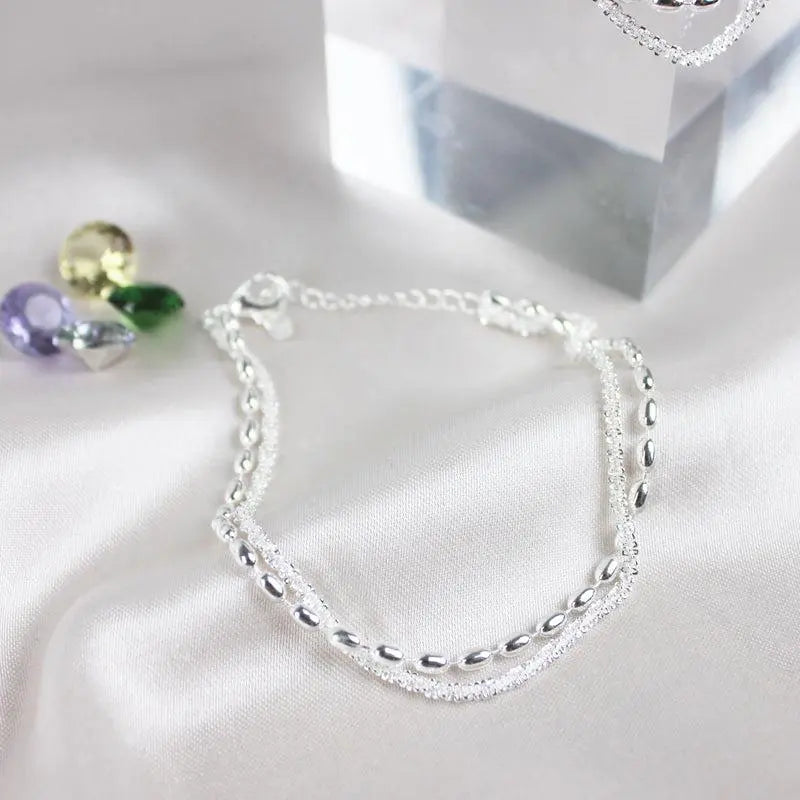 ANCIENT | Silver Zirconia Bracelet