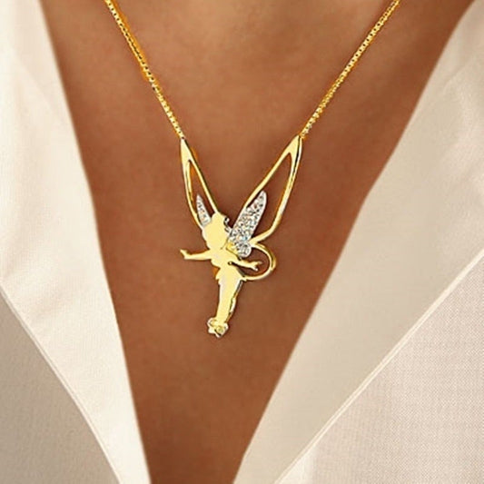 CAMELLIA | Gold Fairy Necklace
