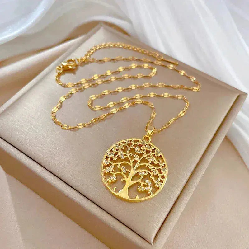 SAPLING | Gold Tree of Life Pendant