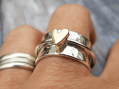 FIRELIGHT | Silver Heart Ring
