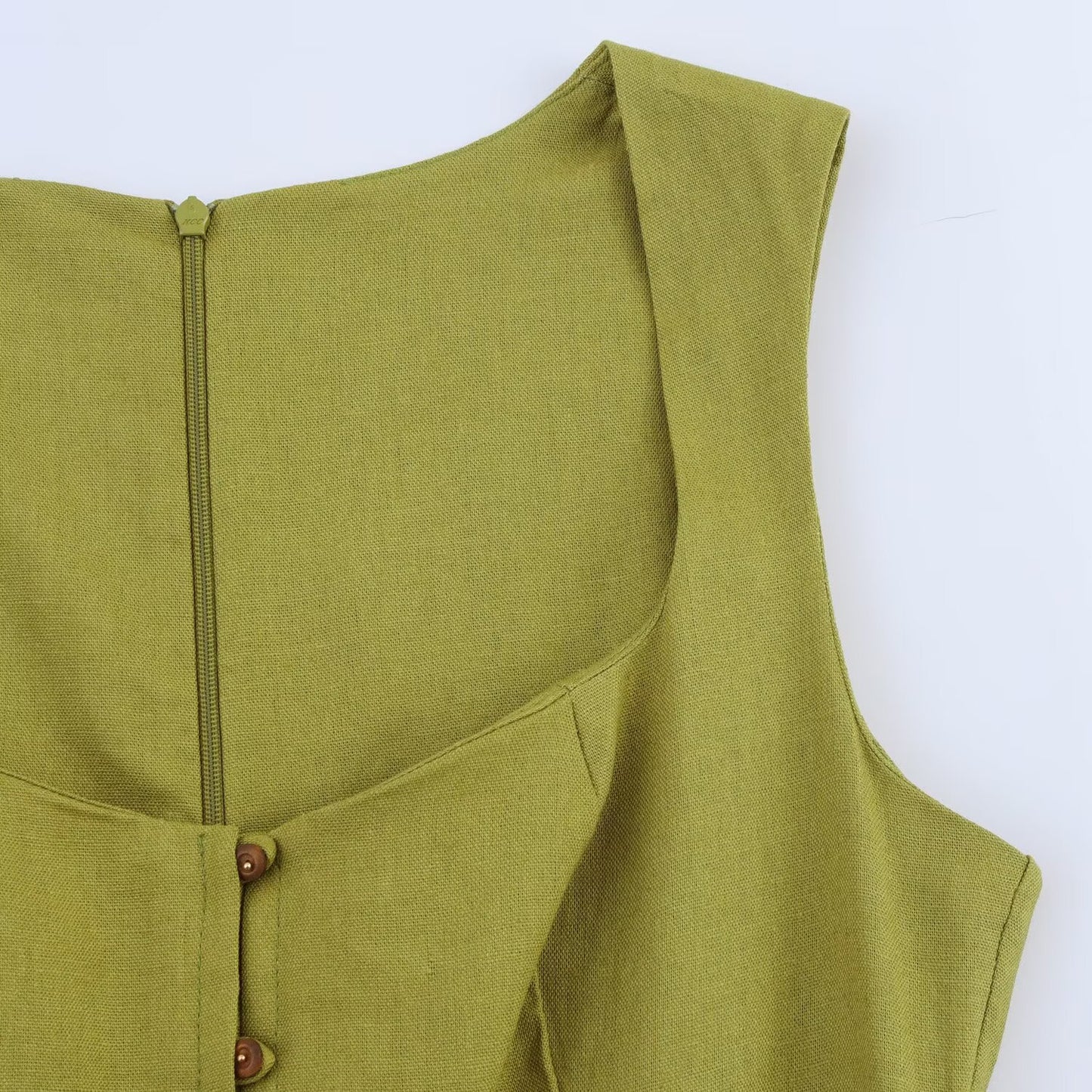 Santorini Linen Midi