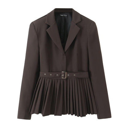 Madrid Pleated Blazer