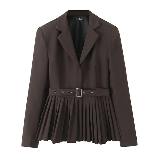 Madrid Pleated Blazer