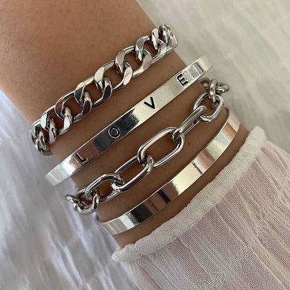GROVEWOOD | White Gold Bracelet