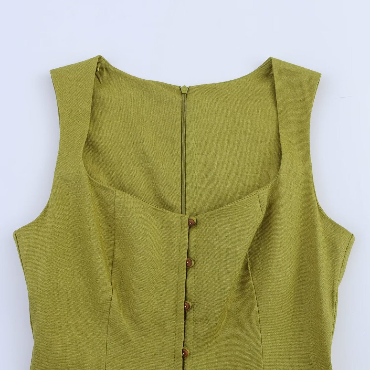 Santorini Linen Midi