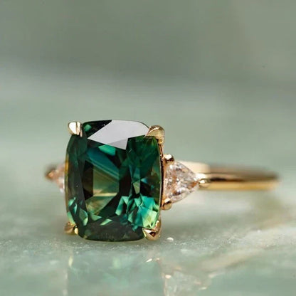 AQUAMARINE | Gold Vintage Ring