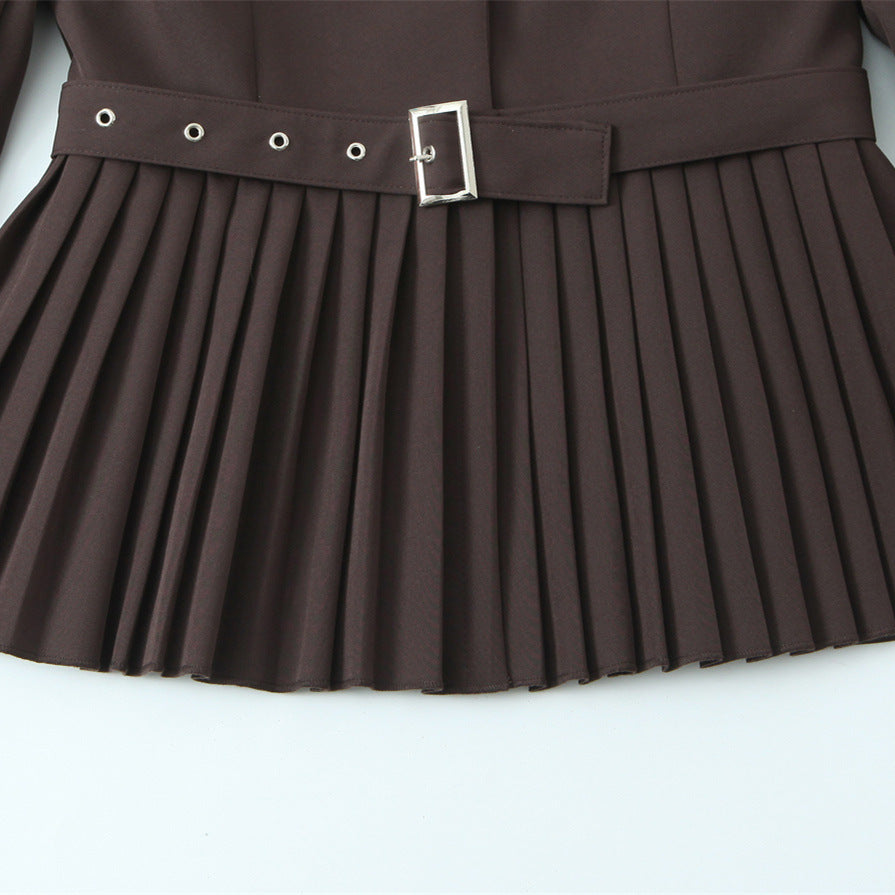 Madrid Pleated Blazer