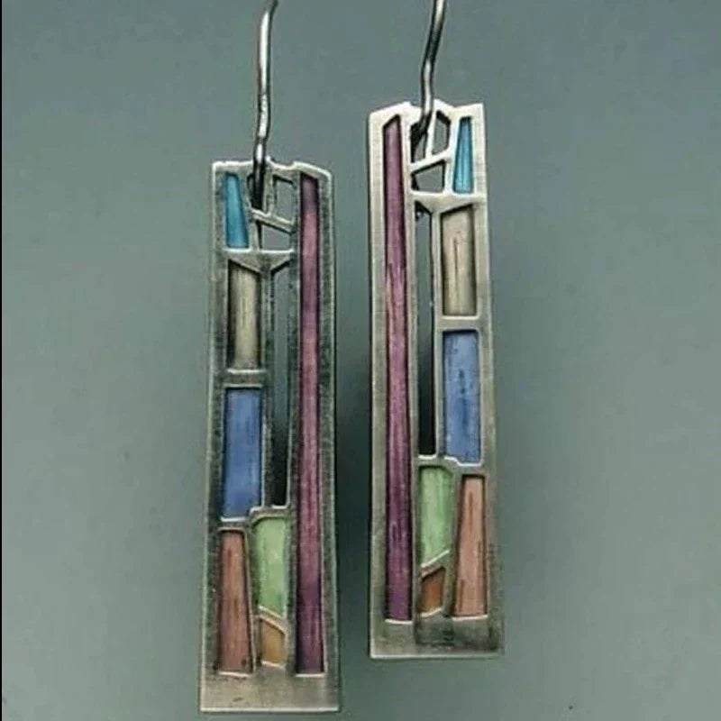 JASPER | Silver Vintage Earrings