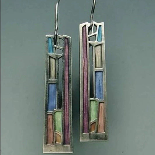 JASPER | Silver Vintage Earrings