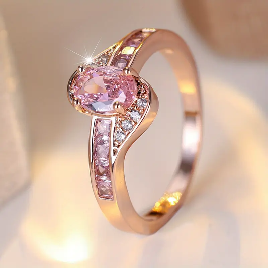 LEGACYN | Gold Crystal Ring
