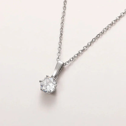 ICON | Classic Zirconia Pendant Necklace