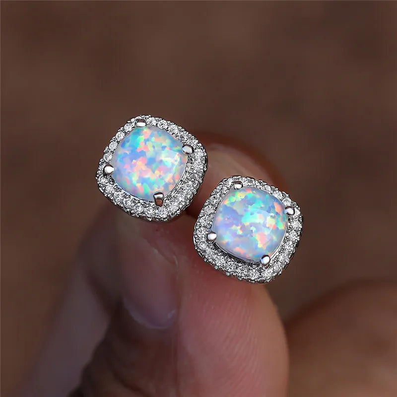 FLAMESTONE | Silver Elegant Earrings