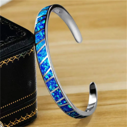 SONATA | Silver Opal Bracelet