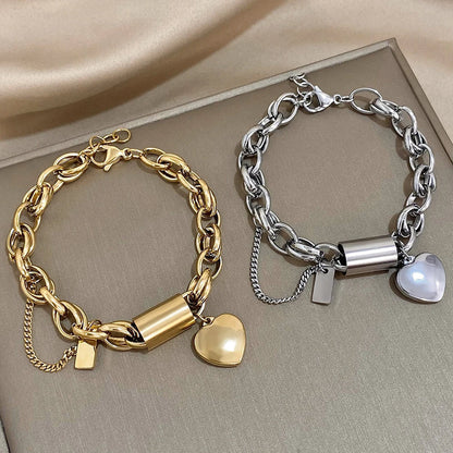 EMBERGLOW | Gold Heart Bracelet