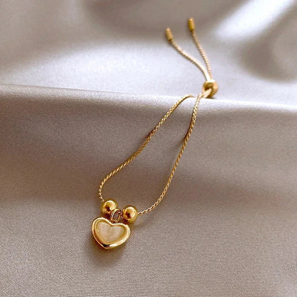 LUSTERA | Gold Opal Bracelet