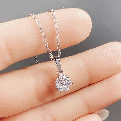 ICON | Classic Zirconia Pendant Necklace