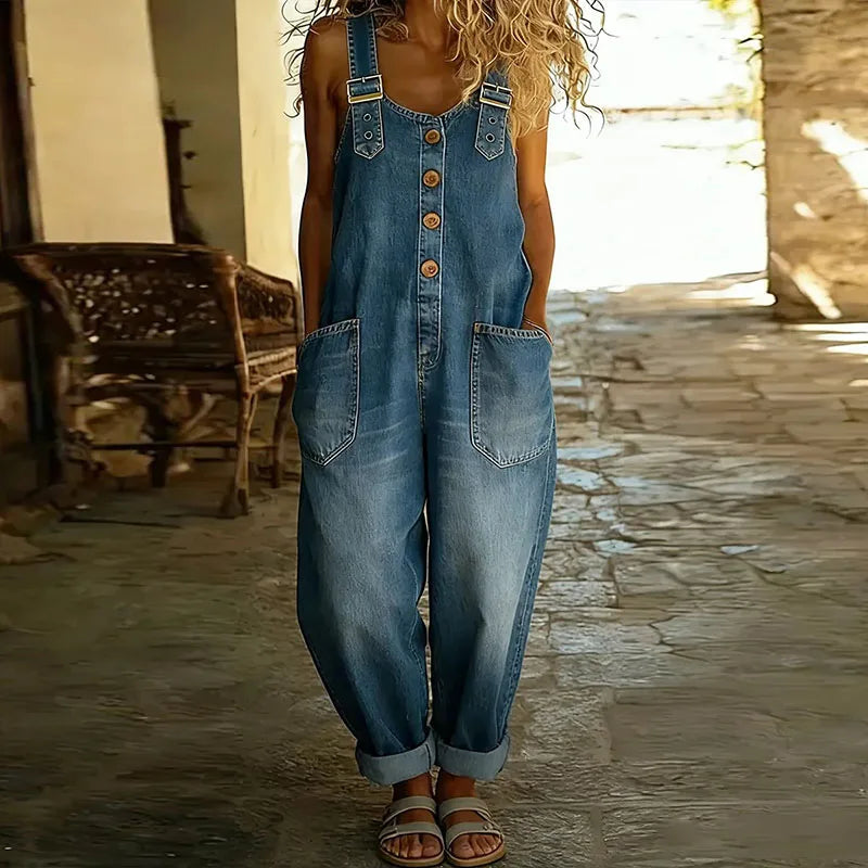 LUBBOCK | Denim Dungarees