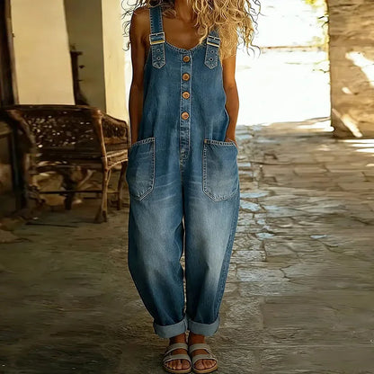 LUBBOCK | Denim Dungarees