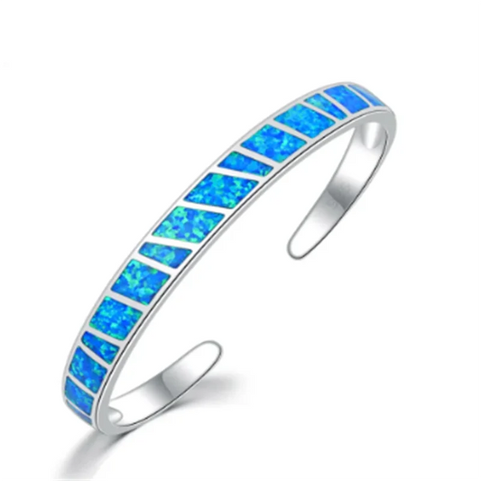 SONATA | Silver Opal Bracelet