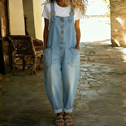LUBBOCK | Denim Dungarees