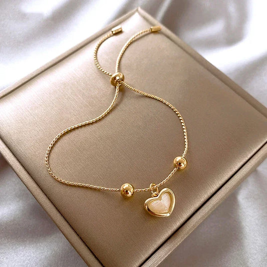 LUSTERA | Gold Opal Bracelet