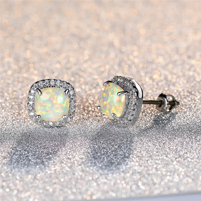 FLAMESTONE | Silver Elegant Earrings
