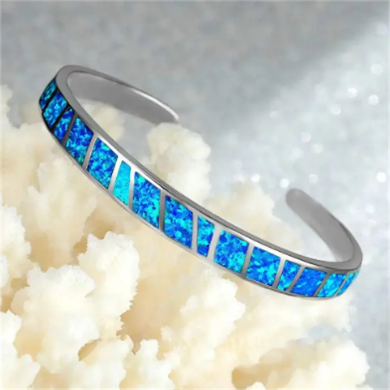 SONATA | Silver Opal Bracelet