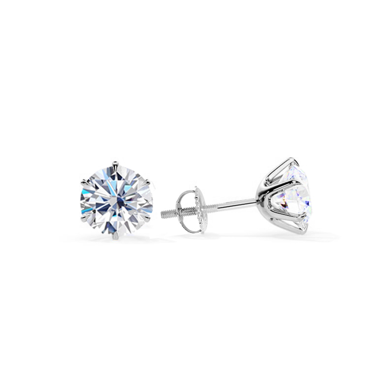 VOYAGEA | White Gold Chic Earrings