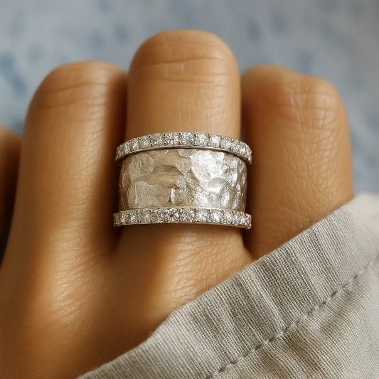 OCEANWOOD | Silver Zirconia Ring