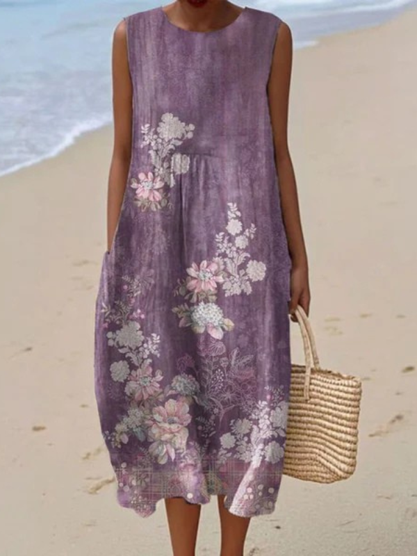 LAVENDER | Sleeveless Maxi Dress