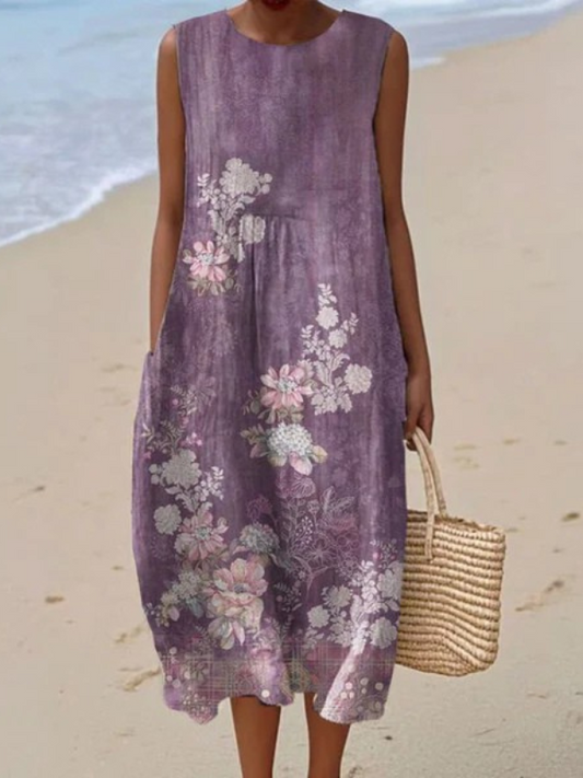 LAVENDER | Sleeveless Maxi Dress