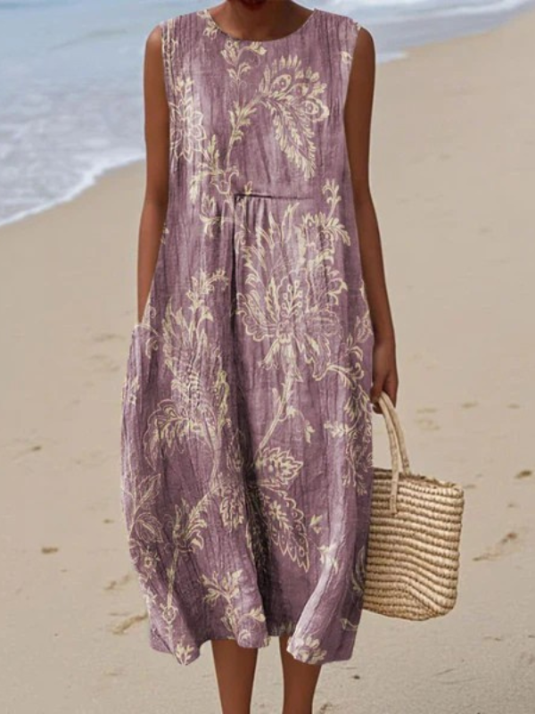 VIOLET | Sleeveless Maxi Dress