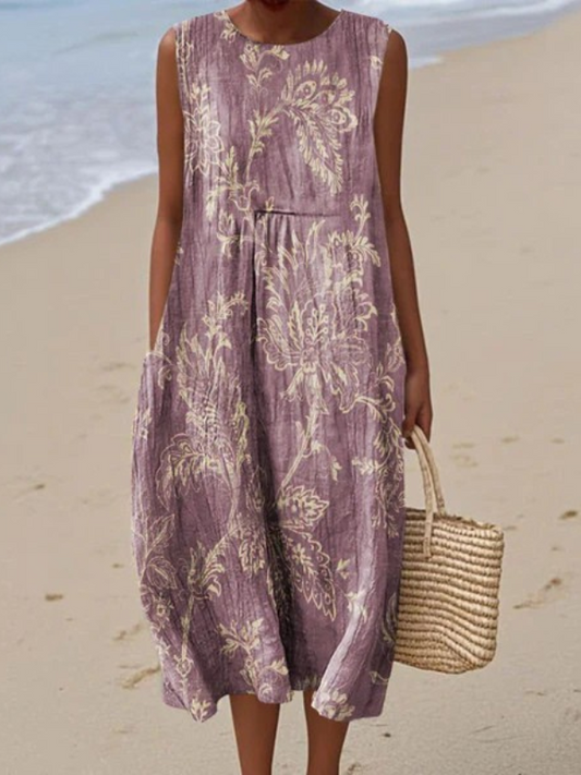 VIOLET | Sleeveless Maxi Dress