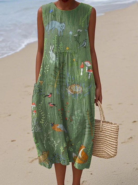 WOODLAND | Sleeveless Maxi Dress
