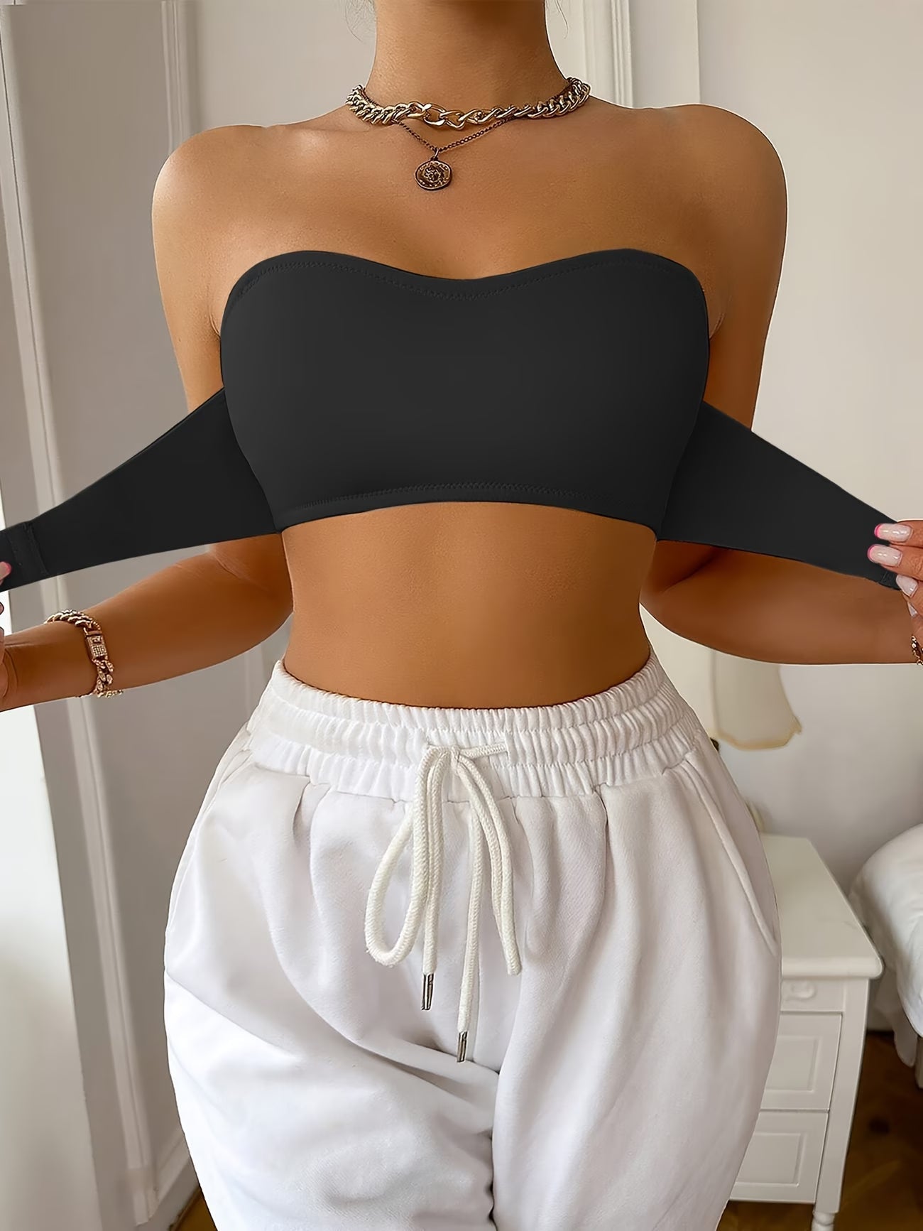 Monaco pánt nélküli melltartó