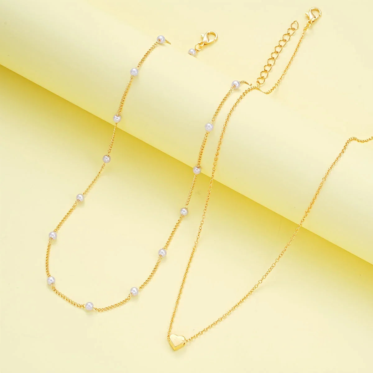PURE | Minimalist Necklace Bracelet Set