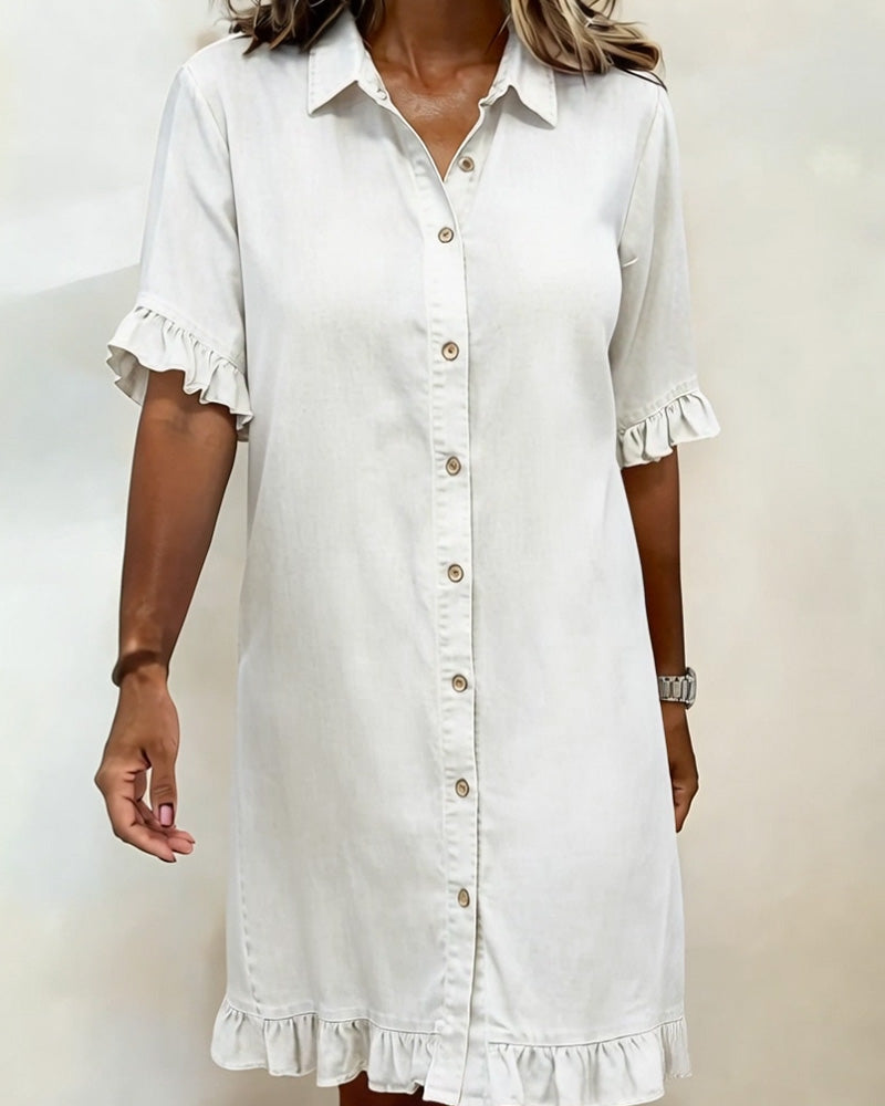 AUSTIN | Denim Shirt Dress