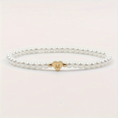 SWEETHEART | Initial Heart Bracelet