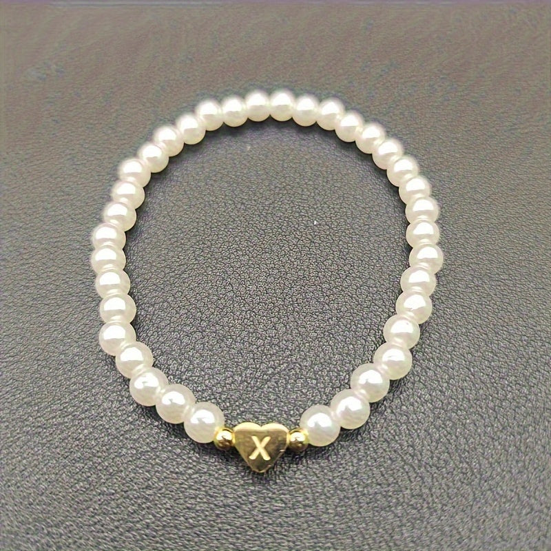 SWEETHEART | Initial Heart Bracelet