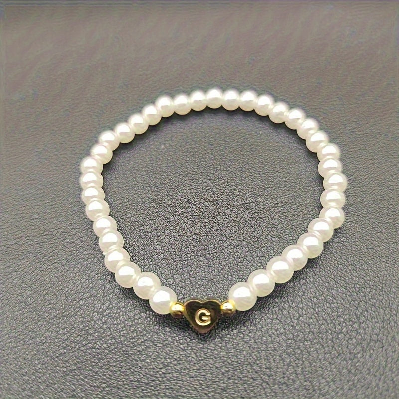SWEETHEART | Initial Heart Bracelet