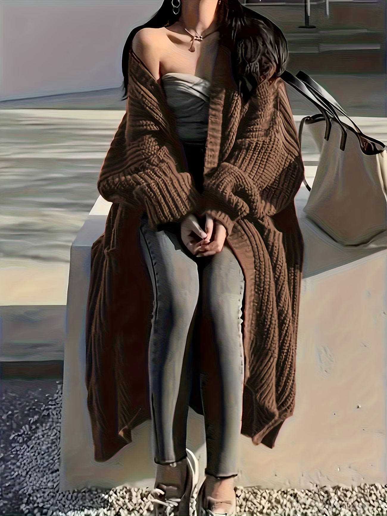 Oslo Longline-Cardigan