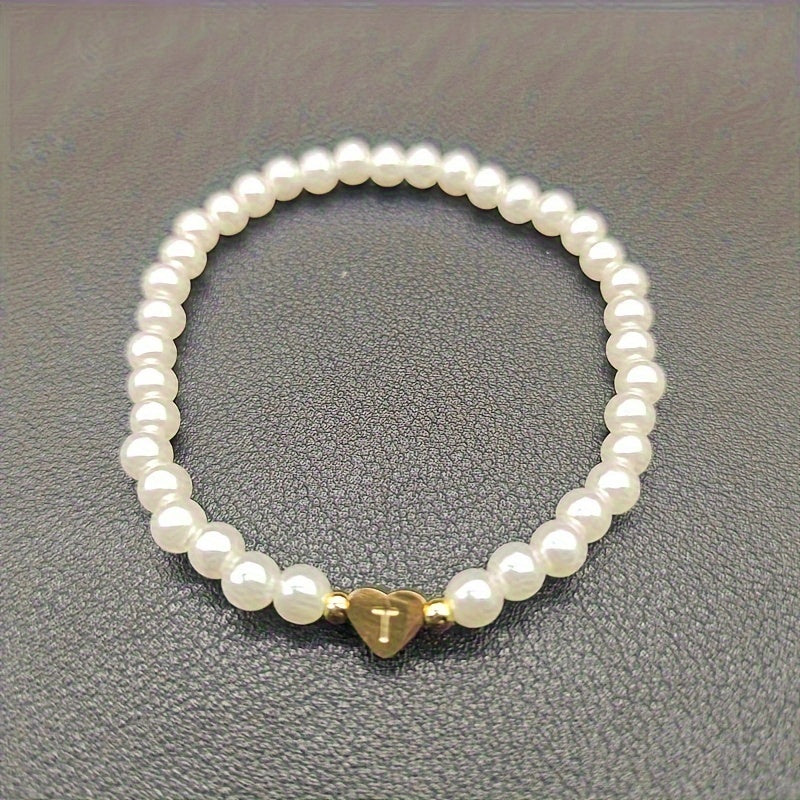 SWEETHEART | Initial Heart Bracelet