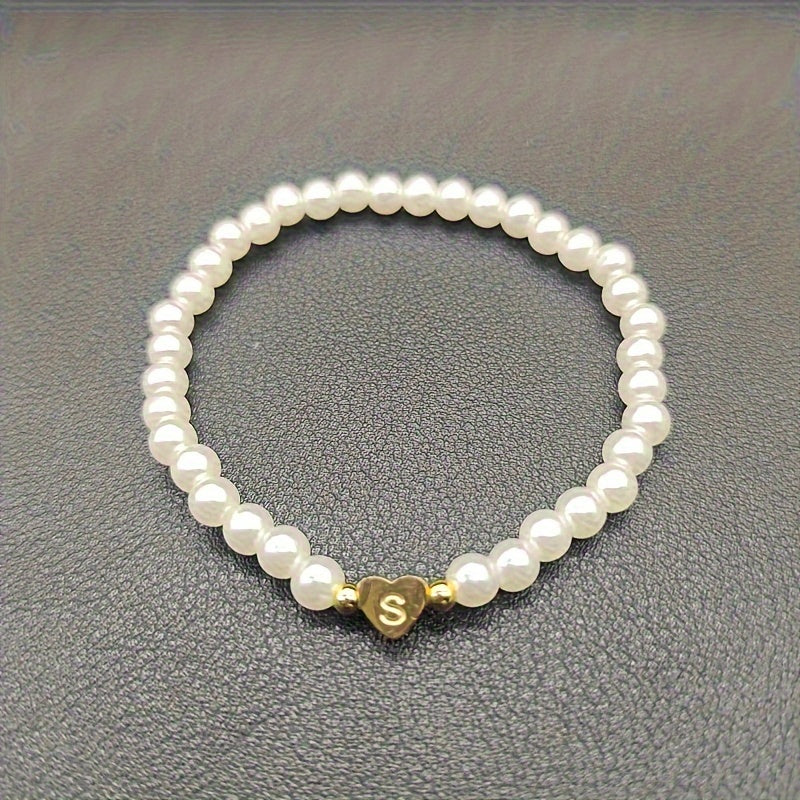 SWEETHEART | Initial Heart Bracelet