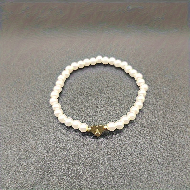SWEETHEART | Initial Heart Bracelet