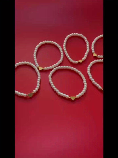 SWEETHEART | Initial Heart Bracelet
